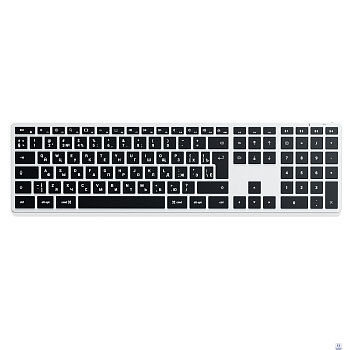 Satechi Slim X3 Bluetooth Keyboard-RU - Silver [ST-BTSX3S-RU]