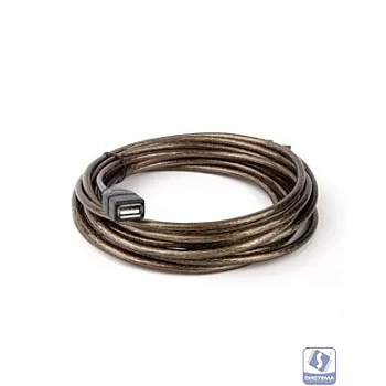 Telecom VUS6956T-5M Кабель удлинительный USB2.0 AM/AF прозрачная изоляция 5m