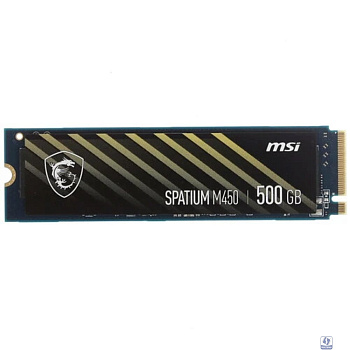Твердотельный накопитель SSD MSI M.2 2280 500GB SPATIUM M450 V1 S78-440K380-P83