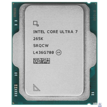 Центральный Процессор Intel Core Ultra 7 265K OEM (Arrow Lake, C20(12EC/8PC)/T20, 3,3/5,5GHz, GPU Intel Graphics, L2 36Mb, Cache 30Mb, TDP 125/250W, S1851)