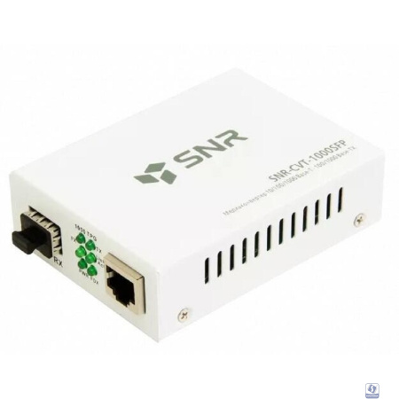SNR SNR-CVT-1000SFP Медиаконвертер 10/100/1000-Base-T / 100/1000Base-FX с SFP-портом