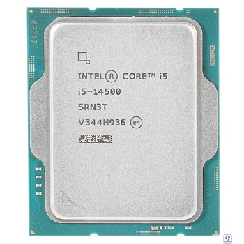 CPU Intel Core i5-14500 Raptor Lake 14C/20T 1.9-5.0GHz (LGA1700, L3 24MB, 10nm, UHD graphics 770 1.55GHz, 154W TDP) OEM