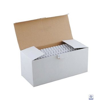 ГЕЛЕОС Пластиковые пружины BCA4-51W 51 мм белые 50 шт.