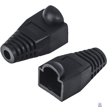 5bites US016-BK Колпачок  для коннектора RJ45 черный, 100шт
