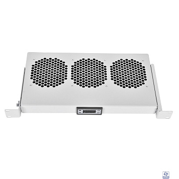 REM Модуль вентиляторный 19" 1U, 3 вентилятора, регул. глубина 200-310 мм с контроллером R-FAN-3K-1U