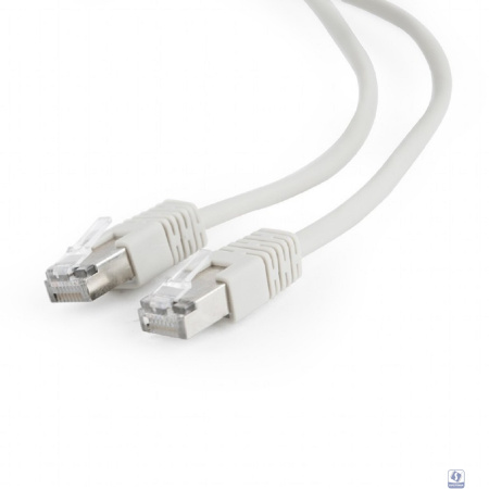 Cablexpert  PP22-10M Патч-корд 1000G FTP 4 пары cat5E CCA molded 10м серый RJ-45 (m)-RJ-45 (m)