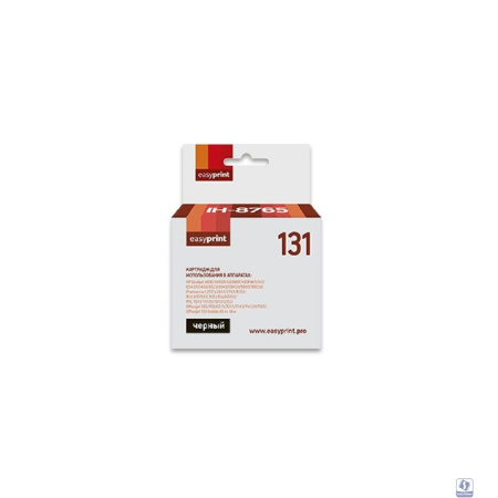 Easyprint C8765HE Картридж (IH-8765) №131 для HP Deskjet 460/5743/6543/6843/9803/PSC1513/6213/K7103, черный, 450 стр.