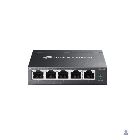 TP-Link ES205GP Omada 5-портовый гигабитный Easy Managed коммутатор с 4 портами PoE+