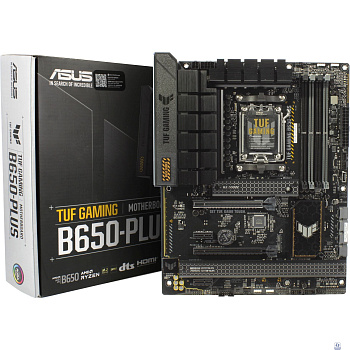 ASUS TUF GAMING B650-PLUS (Socket AM5, ATX, 4xDDR5(256GB), DP/HDMI 2.1, 2xPCIe 4.0x16/2xPCIe 4.0, 1xLAN (2.5GbE), 4xSATA 6Gb/s, 3xM.2, 1xType-C, 3xUSB 3.2, 4xUSB 2.0