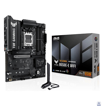 ASUS TUF GAMING B650E-E WIFI, AM5, B650, 4*DDR5, 4*SATA, 3*M.2, 4*USB 3.2, 3*USB 2.0, Type-C, 3*PCIx16, 1*PCIx1, DP+HDMI, ATX; 90MB1LT0-M0EAY0
