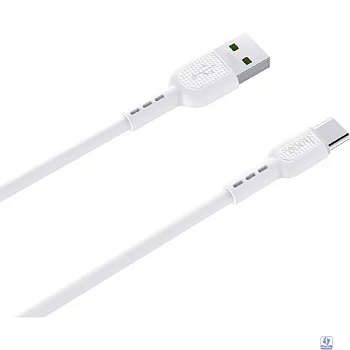 HOCO Кабель USB2.0 Hoco AM/Type-C, 5А, X33, 1м, белый, коробка