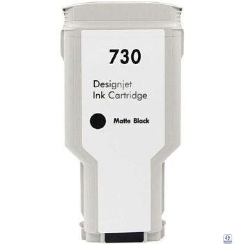 Струйный картридж NV Print 730 (NV-P2V71A) Matte Black для HP DesignJet T1700, T1600, T2600 (300 мл)