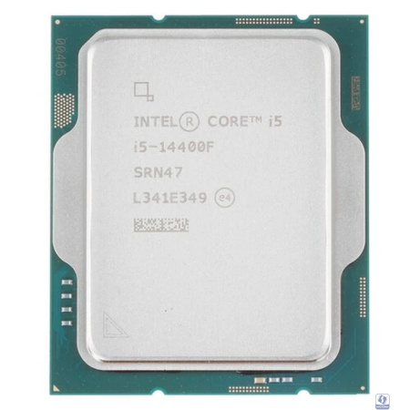 Товар с витрины. Протестирован. CPU Intel Core i5-14400F, 2.5ГГц, (Turbo 4.7ГГц), 10-ядерный, 20МБ, LGA1700, OEM