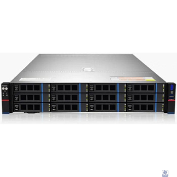 Gooxi SR201-D12R 2U, 2x Socket SP3; 32x DDR4; 12x 3.5" (2.5") SATA/SAS;2x 2.5" rear SAS/SATA; 2x 2.5" rear NVMe; 2х M.2 NVMe 2280; 2xPCIe 4.0x16;  4xPCIe 4.0x8; OCP3.0; 2x1GbE i350; IPMI; RAIL;2x1300W