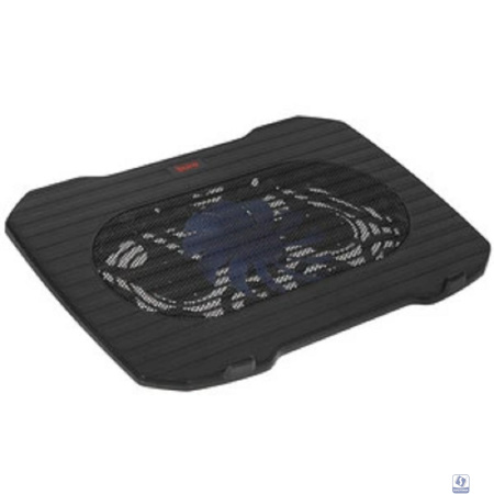 BURO Подставка для ноутбука 15.6"357x265x33mm 1xUSB 1x 140mmFAN 345г металлическая сетка/пластик черный (BU-LCP156-B114)