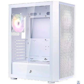 1STPLAYER Go6 ARGB White / ATX / 4x120mm ARGB fans / Go6-WH-4F7-W