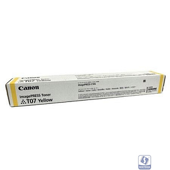 Canon T07 3644C001 || Ресурс: 63700 страниц, цвет: желтый, тип: лазерный, совместим с: Canon imagePress C165, 3644C001
