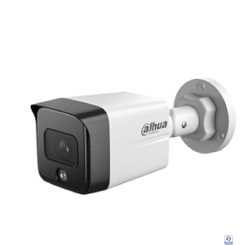 DAHUA DH-IPC-HFW1230TC1P-0280B-S6 Уличная цилиндрическая IP-видеокамера 2Мп, 1/2.8” CMOS, объектив 2.8мм, обнаружение людей, ИК 30м, IP67, металл/пластик