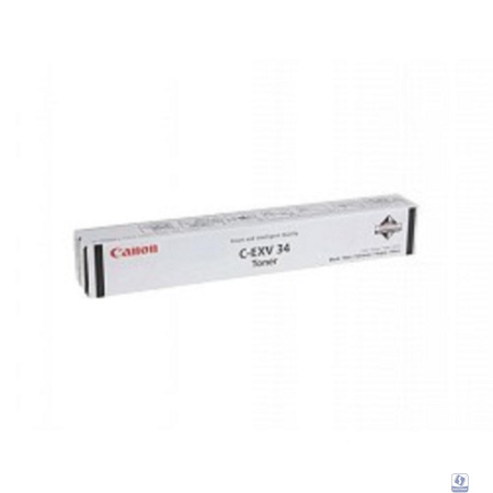 Canon C-EXV34BK 3782B002 Тонер для IR Advance-C2000ser / C2020 / C2025 / C2030, Черный, 23000 стр. (CX)