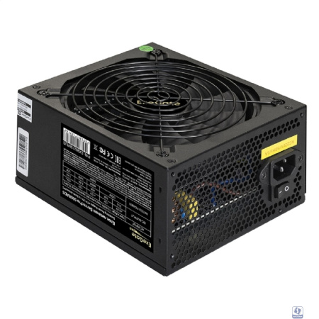 Exegate EX292210RUS Серверный БП 600W ExeGate ServerPRO-600RADS (ATX, for 3U+ cases, APFC, КПД 80% (80 PLUS), 14cm fan, 24pin, (4+4)pin, PCIe, 5xSATA, 4xIDE, FDD, Cable Management, black)