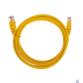 Rexant (02-0105-2) Патч-корд U/UTP, CAT 5e, RJ45-RJ45, 26AWG, LSZH, желтый, 2м