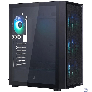 1STPLAYER Go6 ARGB Black / ATX / 4x120mm ARGB fans / Go6-BK-4F7