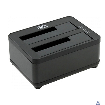 AgeStar 3UBT8 black Док-станция для HDD AgeStar 3UBT8 SATA III пластик/алюминий черный 2.5"/3.5"