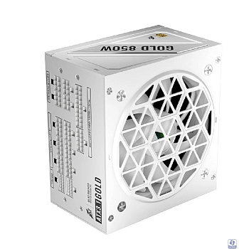 1STPLAYER NGDP Gold 850W White/ ATX 3.0, APFC, 80 PLUS Gold, LLC+DC-DC, 120mm fan, full modular / HA-850BA4-WH