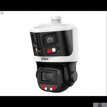 DAHUA DH-SDT3E410-8P-MB-A-PV1-0280 Уличная купольная PTZ IP-видеокамера с панорамным модулем, активным сдерживанием и ИИ 1/2.8" 8Мп CMOS