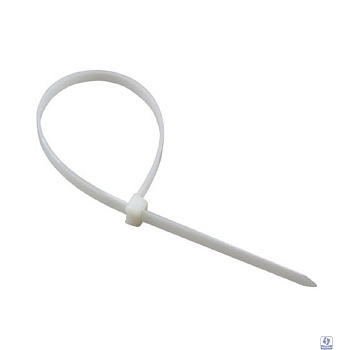Rexant (07-0200-4) Хомут nylon  2.5 х 200 мм 100 шт  белый