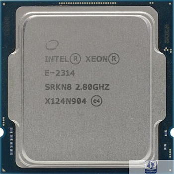 CPU Intel Xeon E-2314 (Rocket Lake, LGA1200 4C/4T, 2.8/4.5GHz, 8MB, 65W) OEM 