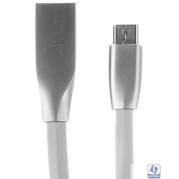 Cablexpert Кабель USB 2.0 CC-G-mUSB01W-1.8M AM/microB, серия Gold, длина 1.8м, белый, блистер