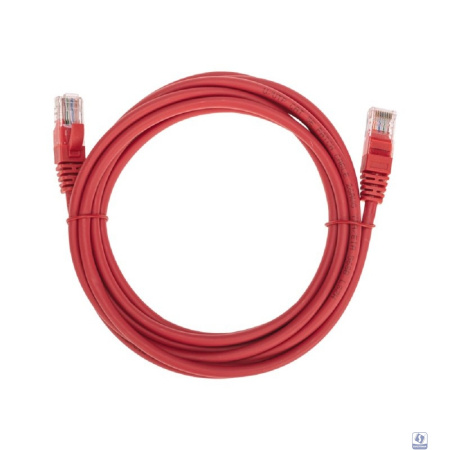 Rexant (02-0103-3) Патч-корд U/UTP, CAT 5e, RJ45-RJ45, 26AWG, LSZH, красный, 3м