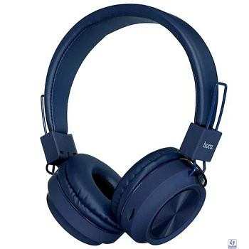 HOCO Полноразмерная гарнитура беспроводная Hoco W25, синий