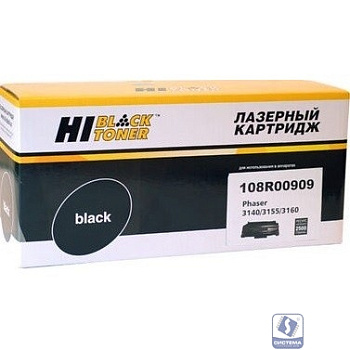 Hi-Black 108R00909 Картридж с чипом для Xerox Phaser 3140/3155/3160, 2500 стр.
