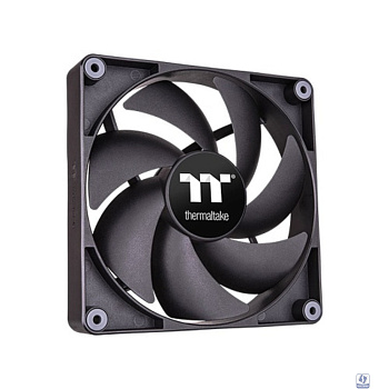 Кулер для компьютерного корпуса, Thermaltake, CT120 PC Cooling Fan, CL-F147-PL12BL-A, 120мм вентилятор, 500-2000об.мин, 4pin PWM, 57.05CFM, 25.8 dB(A), 120x120x25мм, Черный