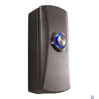 Tantos TS-CLICK light (серебряный антик) накладная кнопка выхода с подсветкой