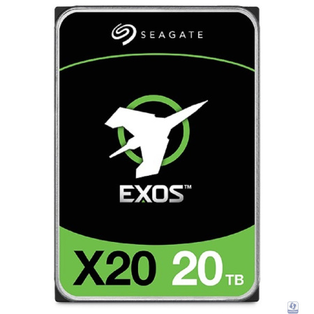 Товар с витрины. Протестирован. 20TB Seagate Exos X20 (ST20000NM007D)  (clean pulled)