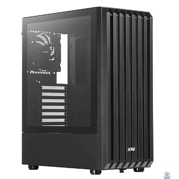 XPG VALOR STORM BLACK (VALORSTORMMTWOF-BKCWW) (Midi-Tower, черный, TG)