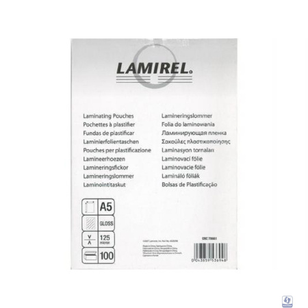 Lamirel Пленка для ламинирования LA-78661(01) (А5, 125мкм, 100 шт.)