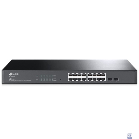 TP-Link SG2218 Коммутатор JetStream линейки Smart с 16 гигабитными портами RJ45 и 2 портами SFP