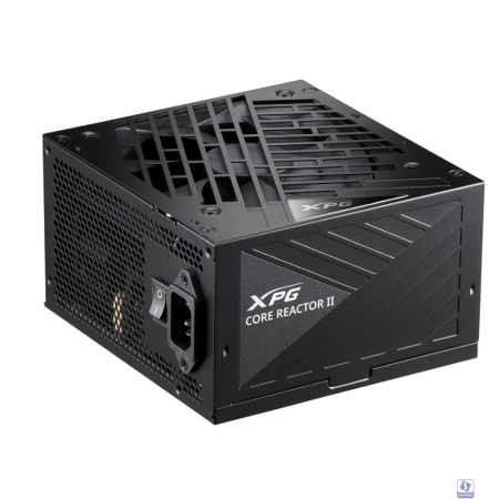 XPG CORE REACTOR II 850 black (ATX 3.1, 850W, Full Modular, PWM 120mm FDB fan, Active PFC, DC to DC,Half-Bridge & LLC converter, 80+ GOLD, all Japanese capasitors, черный) RET