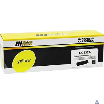 Hi-Black CC532A/№ 718 Картридж для HP CLJ CP2025/CM2320/Canon LBP7200, Y, 2.8K 