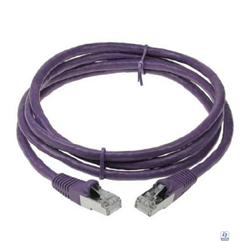 Кабель ACD Патч-корд ACD-LPS6AZ-30P |ACD-LPS6AZ-30P| Cat6a SSTP 26AWG 4Pair, CU, LSZH, Пурпурный, 3м 