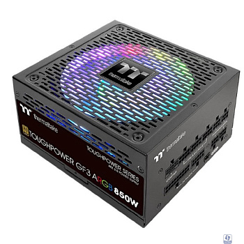 Блок питания Thermaltake Toughpower GF3 ARGB/0850W/Fully Modular/Pure 14/Full Range/Analog/80 Plus Gold /EU/100% JP CAP/All Flat Cables/Gen 5