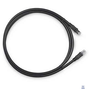 Cabeus PC-ARM-FTP-RJ45-Cat.6a-0.5m-PE Патч-корд F/UTP, категория 6a, 2xRJ45/8p8c, экранированный, армированный гофрированной стальной лентой, черный, РЕ, внешний, 0.5м