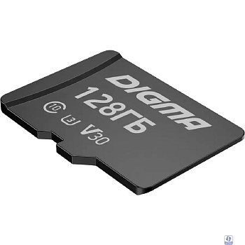 Micro SecureDigital 128GB Digma CARD30 V30 + adapter DGFCA128A03