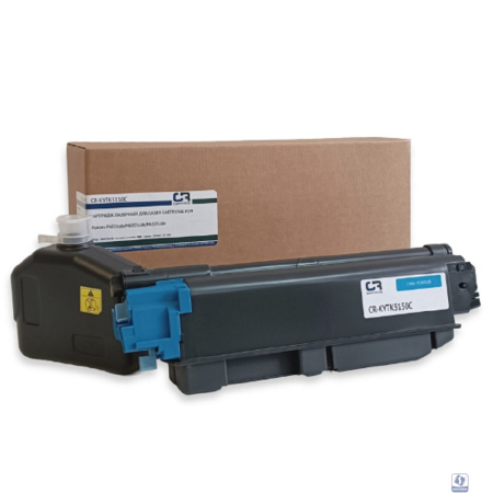Картридж лазерный CopyRite CR-KYTK5150C TK-5150C голубой (10000стр.) для Kyocera P6035cdn/M6035cidn/
