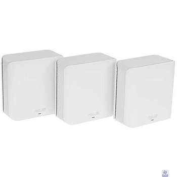 ASUS BD4(W-3-PK) Беспроводной двухдиапазонный Mesh маршрутизатор (комплект 3 шт.) BE3600, Wi-Fi 7 (be)