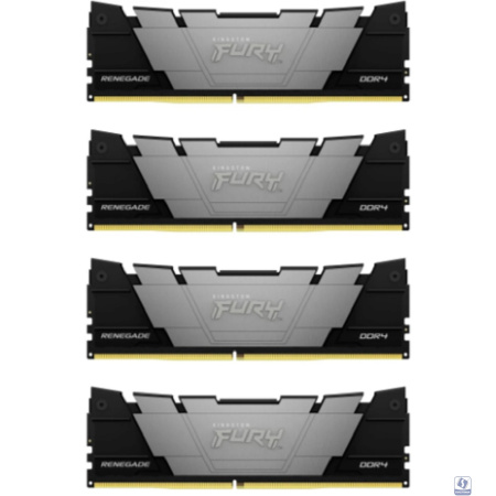 Kingston DDR4 DIMM 32GB 2666MHz  CL13 (Kit of 4) FURY Renegade Black